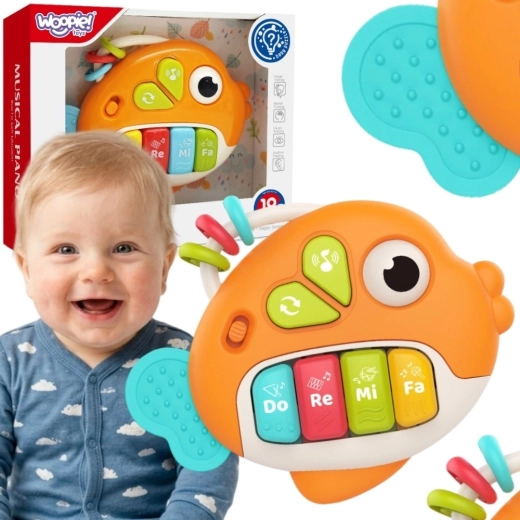 Woopie baby interaktiivne klaverikala helide ja valgusega 18m+