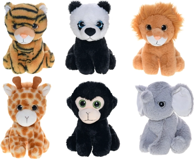 Suurte silmadega plüüsist safariloomake 20 cm