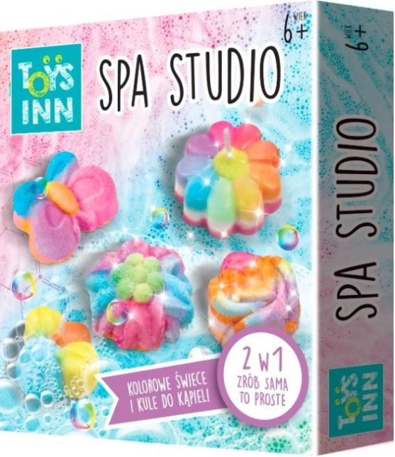 Creative SPA Studio Set of Floral Candles and Bath Bombs