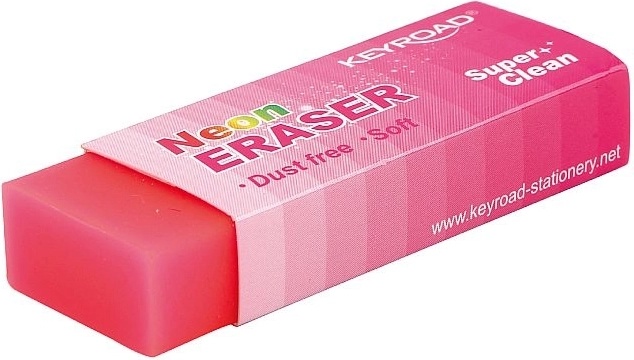 Neoonkustutuskumm Keyroad roosa