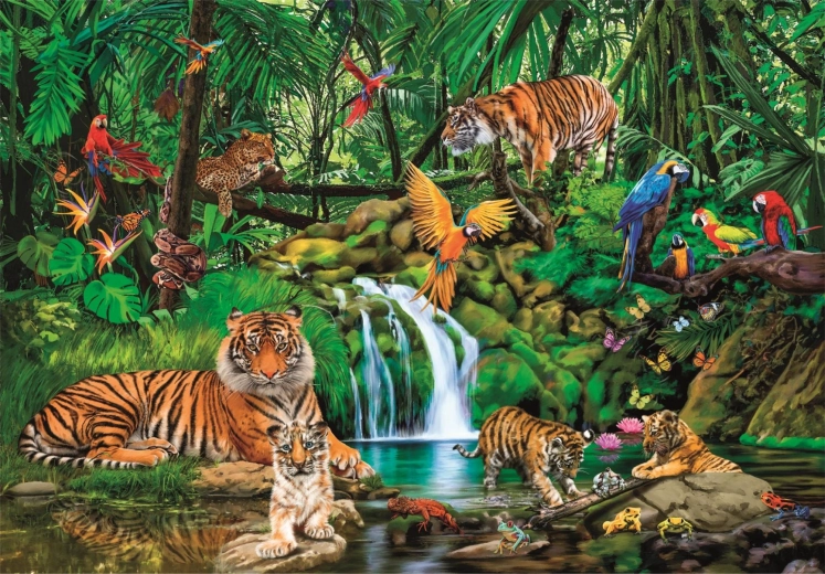 Clementoni pusle „Jungle'i joogikoht” 300 tükki