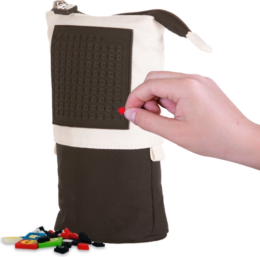 Pixie Crew pop-up pencil case with black panel