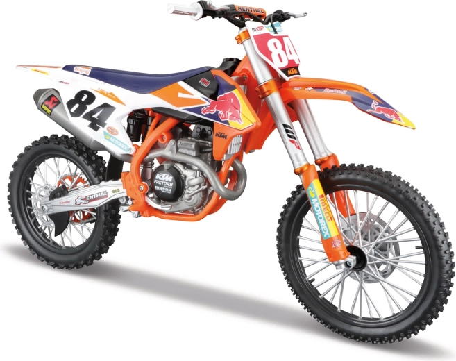 Maisto mootorrattamudel Red Bull KTM 450 SX-F Factory Edition 2018 Jeffrey Herlings #84 1:6