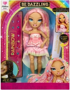 Rainbow High Be Dazzling nukk Adeline Rose – roosa