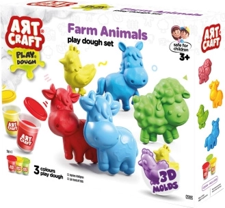 Art Craft modeling set – domestic animals 168 g