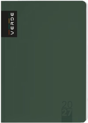 Nädalaplaanik A5 Verde 2027 roheline
