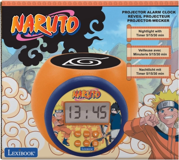Lexibooki Naruto äratuskell laeprojektoriga