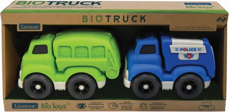 Lexibook bioplastist veokautode komplekt 18 cm