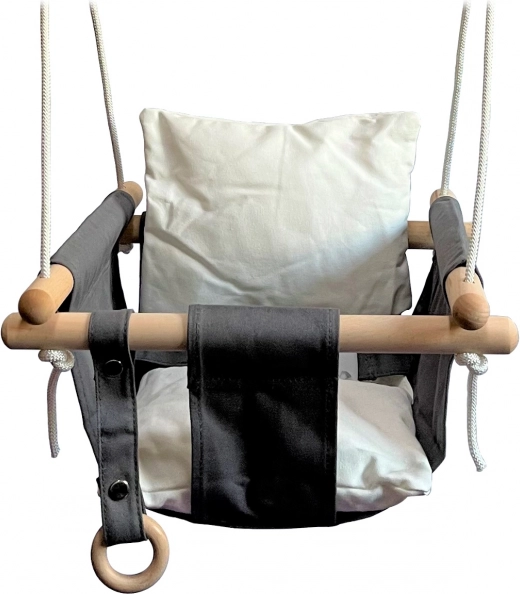 Laste tekstiilist kiik mustvalge 2Kids Toys