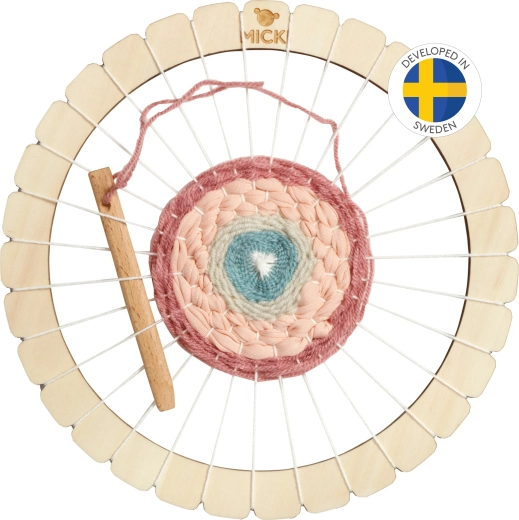 Circular weaving loom for children 21 cm Micki