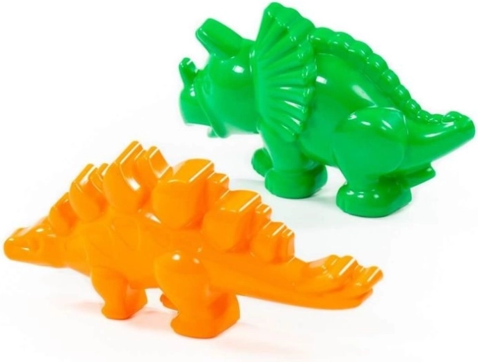 Dinosaur Sand Molds, 2 pcs