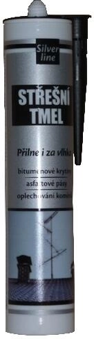 Roof bitumen sealant 310 ml DEN BRAVEN Silver Line, black