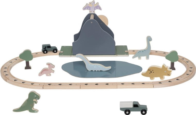 Jabadabado puidust rongirada Dino