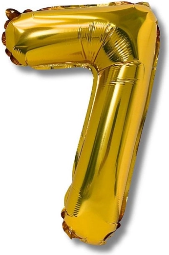 Fooliumõhupall number 7, 40 cm, kuldne