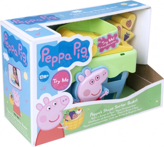 Shape Sorter Picnic Basket Peppa Pig