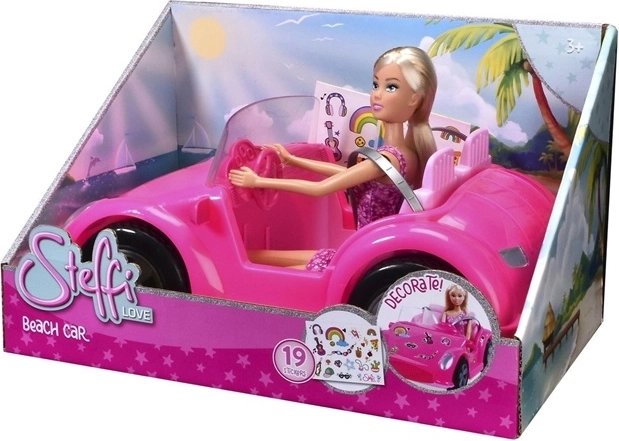 Steffi Love rannasõiduauto nukuga