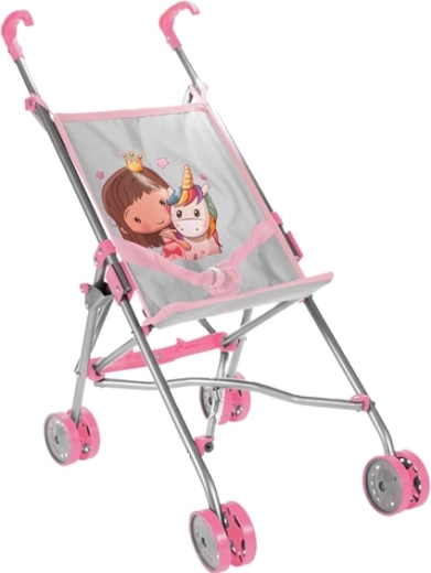Nuku käru parasolkakäru Unicorn Grey, kokkupandav