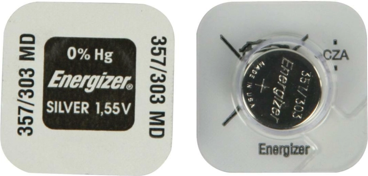 Energizer watch battery SR44 1.55 V 138 mAh