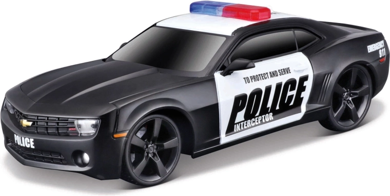 Maisto Chevrolet Camaro SS politsei tulede ja helidega 1:24