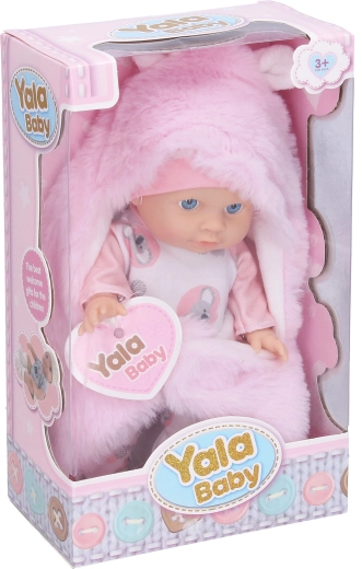 Baby in a Fluffy Blanket 20 cm