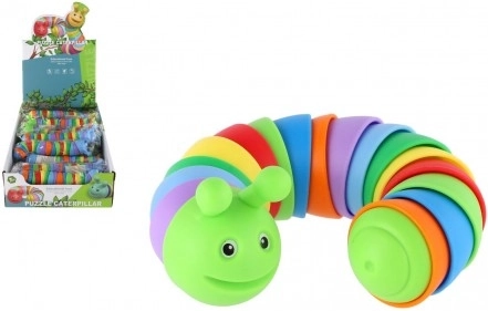 Painduv värviline röövik lastele