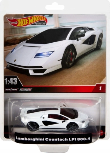 Hot Wheels Lamborghini Countach 1:43 premium die-cast car