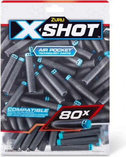 X-Shot Excel asendusvahtnooled 80 tk