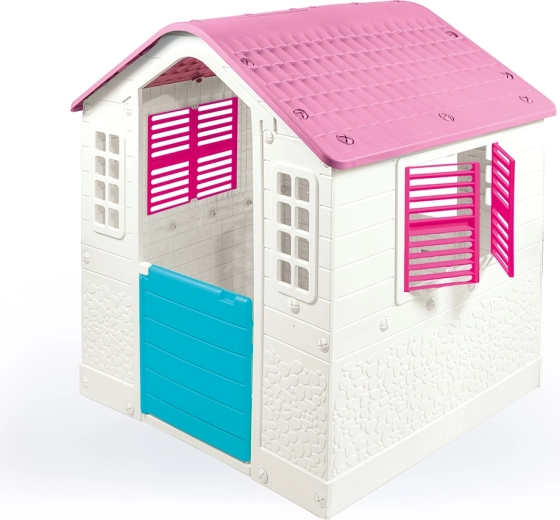 Dolu children's garden playhouse white-pink