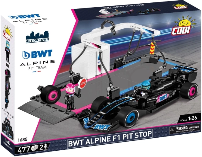 Cobi BWT Alpine F1 boksipeatuse ehituskomplekt 1:26