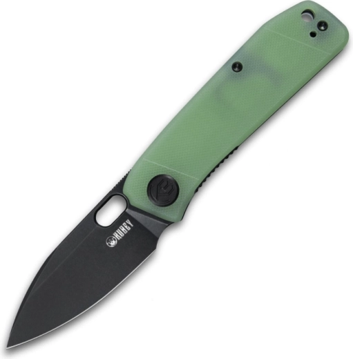 Kubey Hyde KU2104C taskunuga 7,5 cm, must, kahvaturoheline Jade, G10, klamber