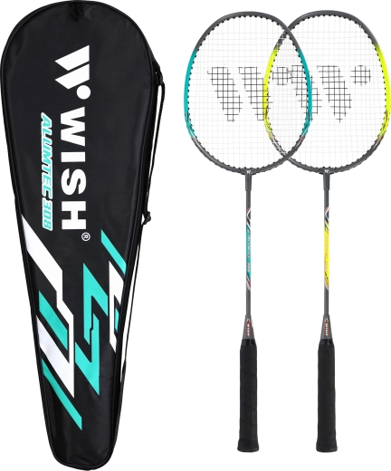 Wish Alumtec Badminton Set for Beginners with Case