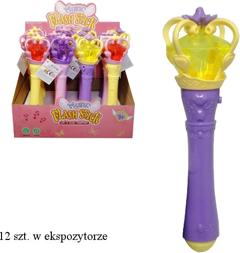 Light-up battery-powered magic wand - 1 piece