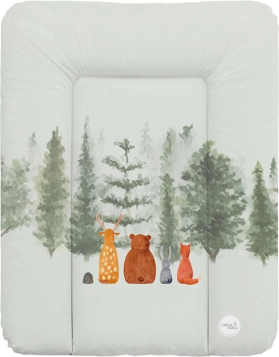 Ceba Baby pehme mähkimisalus kummutile 50 × 70 cm Basic Forest Companions