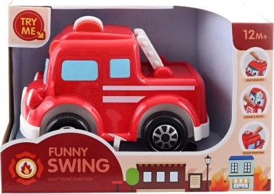 Baby Fire Truck Toy with Batteries