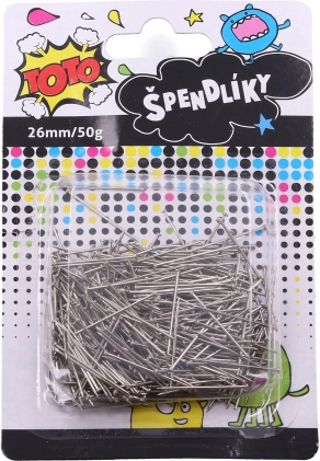 Nööpnõelad 26 mm, 50 g pakend