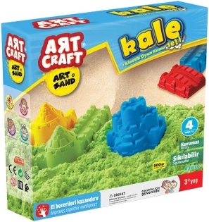 Art Craft kineetilise liiva komplekt „loss“ 500 g