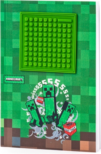A5 Notebook with PIXIE CREW Panel – MINECRAFT