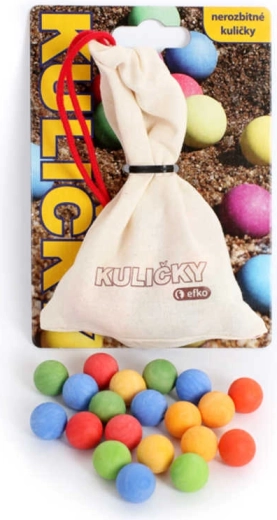 EFKO purunematud plastkuulid kotis, 20 tk