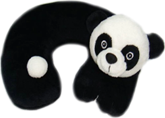 Pehme plüüsist pandakujuline 3D padi