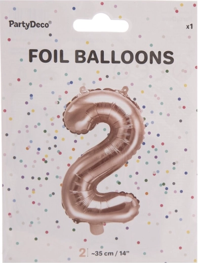 Fooliumõhupall number 2 pärlroosa 35 cm