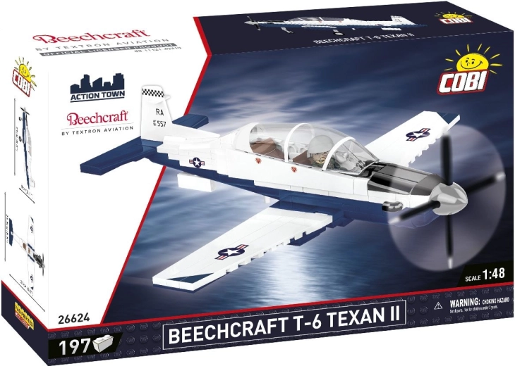 Cobi Beechcraft T-6 Texan II lennuki ehituskomplekt 1:48 (197 osa)