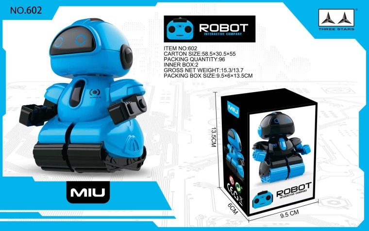 Kaugjuhitav robot Small Q, sinine