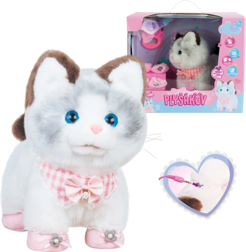 Interactive Plush Kitty Mina