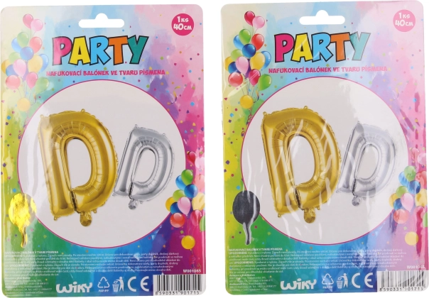 D-tähe kujuline täispuhutav õhupall