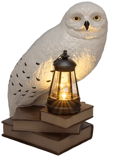 Harry Potter LunaGlo päikeselamp Hedwig - 1 tk