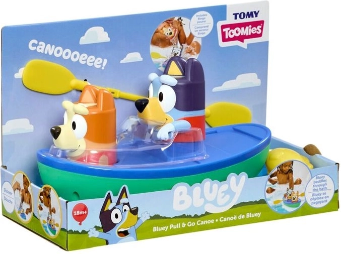 TOMY Toomies Bluey kajak aerudega vanni