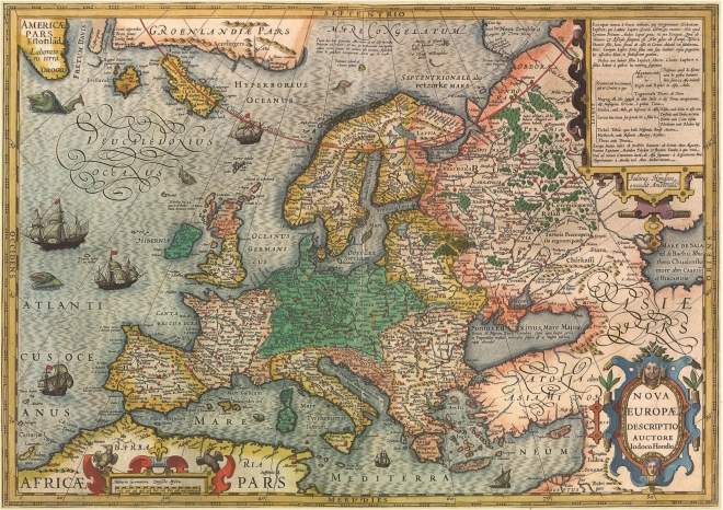 EDUCA Europe Map Puzzle (1000 Pieces)
