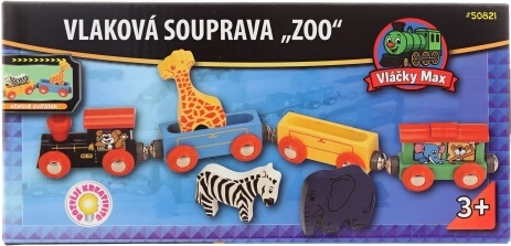 Vláčky Maxi rongikomplekt loomaaed