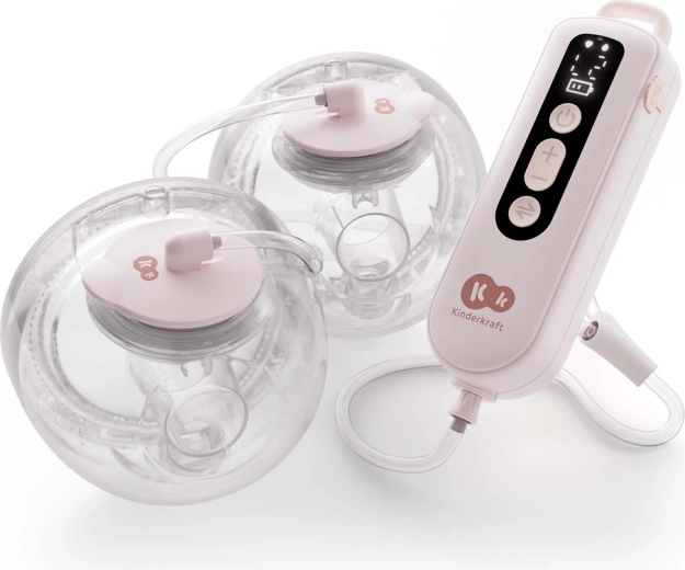 Kinderkraft gentleflow gold kahekordne hands-free elektriline rinnapump