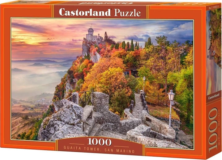 Guaita Tower, San Marino Puzzle, 1000 Pieces